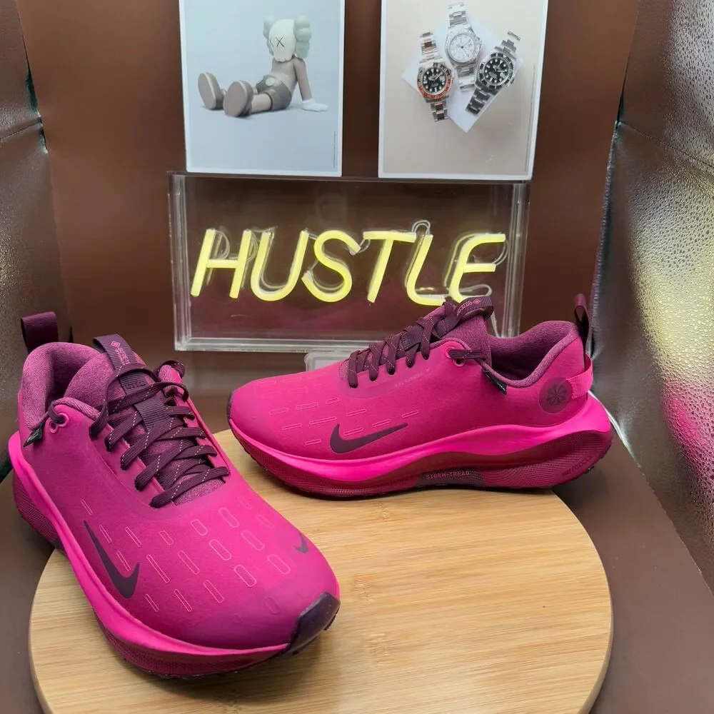 Nike ReactX Infinity Run 4 GORE-TEX Fierce Pink Women’s Size 8